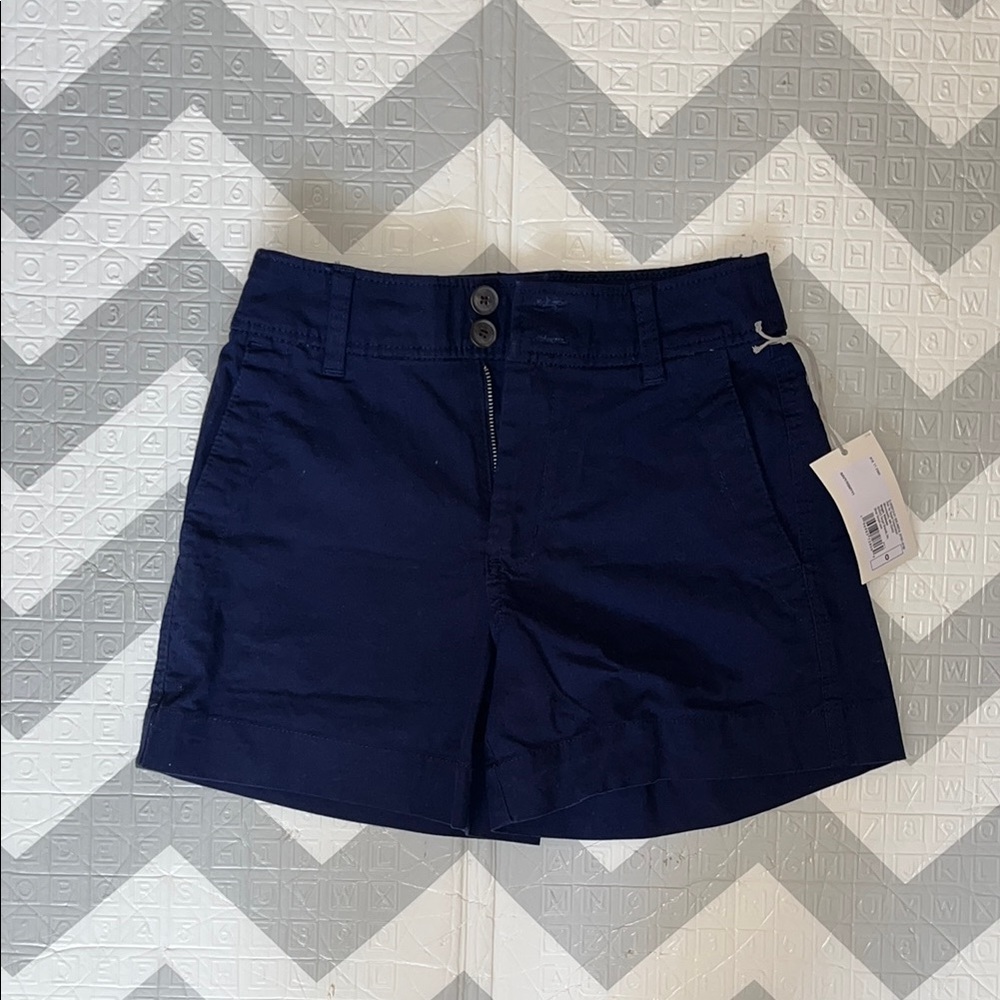 Women's Navy Shorts size zero ( 0 ) stretch